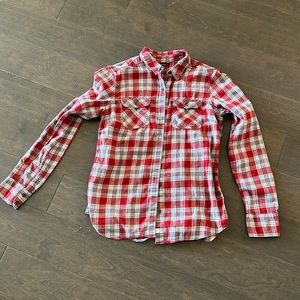 Eddie Bauer Red Plaid Flannel